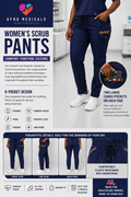 Ankara Flow Trim - Scrub Bottom