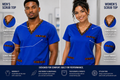 Ubuntu Mosaic Trim Set - Scrub Top