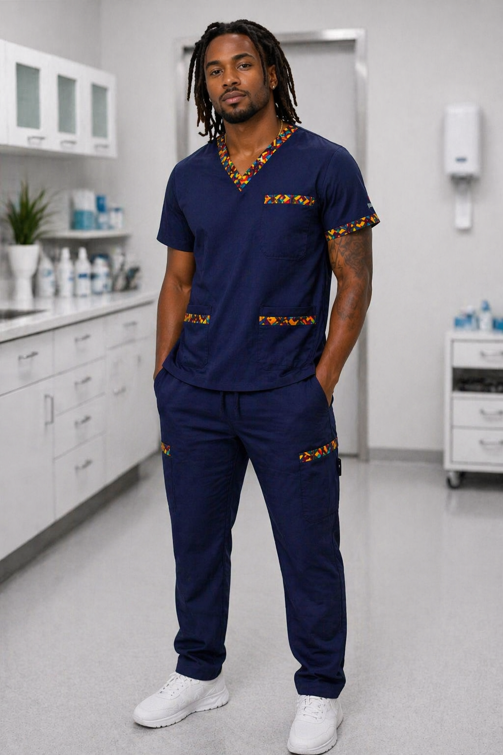Ankara Flow Trim Set